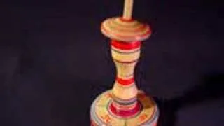 Wooden Japanese Spinning Top Decision Maker