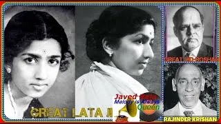 LATA JI-Film-JASHAN-1955-Dard-E-Dil Tu Hi Bata Ye Kaisi Gham Ki Shaam Hai-[ Great Great Melody ]