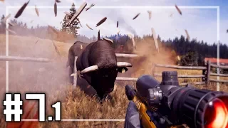 🎮 FAR CRY 5 #7.1 - คนบ้าอะไรต่อยกับควาย (เดินเล่นเก็บของ)