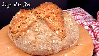 Homemade no yeast bread recipe Delicious healthy bread without yeast Yeast free bread #LudaEasyCook