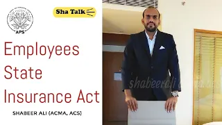 ESI Act | OVERVIEW | MALAYALAM | PART 1 | CMA | CS | INTER | Employees state insurance in malayalam