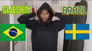 FIRST REACTION TO BRAZILIAN vs SWEDISH RAP/HIP HOP/MUSIC 🇧🇷 🇸🇪