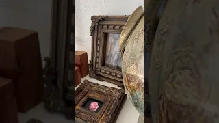 DIY ornate vintage style gilt frame