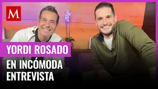 Yordi Rosado vive incómodo momento en entrevista con Adrián Marcelo