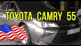 Обзор Toyota Camry 55. Машина пригнана из Америки