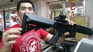 Meron bang airsoft pistol or rifle na puwedeng de-gas at de-battery?