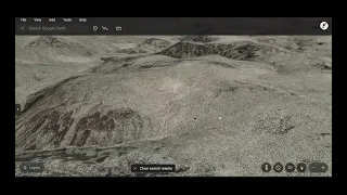 Kill Zones - Prehistoric Hunting in Sloan Canyon, NV from Google Earth.