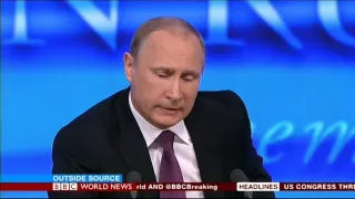 BBC: Путин "объяснил" финансовый кризис