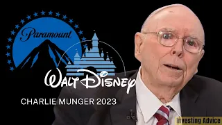 Charlie Munger on Disney & Paramount: BLOOD BATH in Movie Business | Daily Journal 2023 【C:C.M 289】