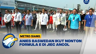 Anies Baswedan Antusias Nonton Formula-E di Jakarta