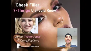 Cheek Filler, How to avoid “Pillow Face” of Madonna, How to get the best natural looking results?