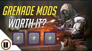 Grenade Mods Worth It? How Effective are They? Mods Guide  Destiny 2 Forsaken