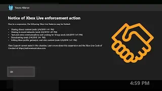 ⚠️XBOX LIVE: 7 Day Suspension for Communication (Tutorial) 2019