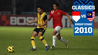 Indonesia vs Malaysia | Full Match | #AFFSuzukiCup Classics 2010 Group Stage