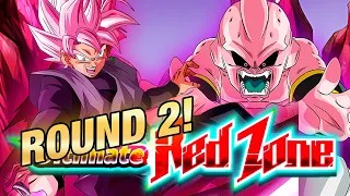 ROUND 2! Global First Rose Goku Black VS. THE ULTIMATE RED ZONE: KID BUU! (DBZ: Dokkan Battle)