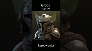 Grogu ages and becomes a mandalorian