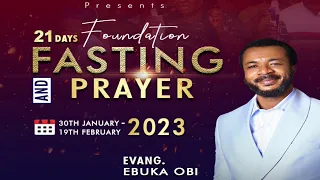 NIGHT OF OPEN HEAVEN/ DAY 16: 21 DAYS FASTING & PRAYER (14TH FEB. 2023)