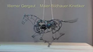 Mechanisches Pferd - kinetic horse / Werner Gergaut