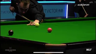 Andres Petrov vs Mark Williams. 2nd frame, Betvictor Scottish Open 2022