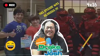 Drake & Josh 4x16 REACTION & REVIEW "Battle of Panthatar" S04E16 I JuliDG