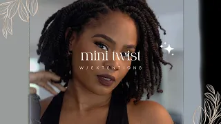 Mini Twist Bob | w/ Added Hair