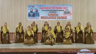 Juara 1 Lomba Sholawat Jibril Majelis Taklim PKK Kec.Pa'jukukang Kab. Bantaeng @Nurlinda Gassing