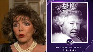 "I Was In Tears!" - Dame Joan Collins' Recounts Emotional Reaction To Queen's Death