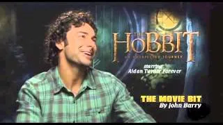 Aidan Turner/The Hobbit Movie Bit Interview
