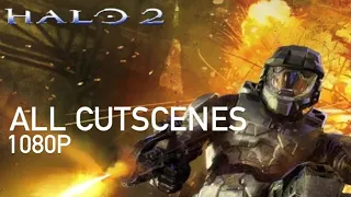 Halo 2 - All Cutscenes Game Movie - 1080p