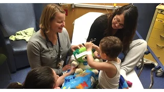 Innovative techniques make ER visits less painful for local kids