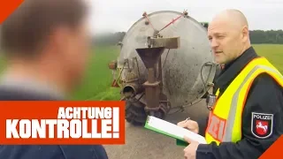 Nicht funktionstüchtige Bremse! Weiterfahrt untersagt? 1/2 | Achtung Kontrolle | Kabel Eins