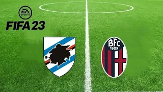 Sampdoria vs Bologna [Serie A  22/23] | 18/02 | FIFA 23  - live #fifa23 #wolfsportarmy