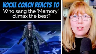 Who sings the 'Memory' climax the best? From Cats