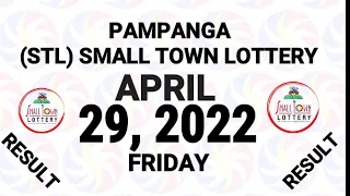 STL Pampanga April 29 2022 (Friday) 1st/2nd,/3rd Draw Result | SunCove STL