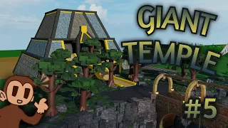 Building a GIANT TEMPLE | Theme Park Tycoon | Ep5