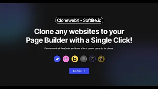 ClonewebX Introduction