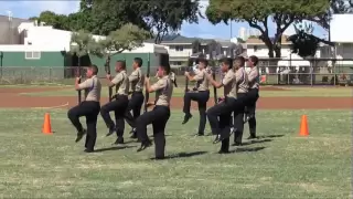 West Point Drill Meet 2012 - Campbell High School NJROTC - 1st Place Armed Exhibition