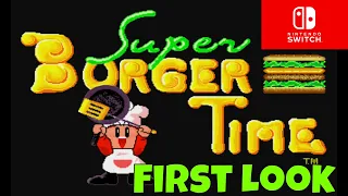 Super Burger Time for the Nintendo Switch