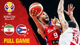 Puerto Rico slip past Iran! - Full Game - FIBA Basketball World Cup 2019