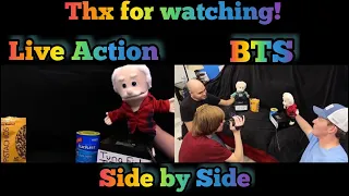 SML Movie: The Mayor Election BTS + Live Action Side by Side!