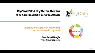 Prabhant Singh: Reproducible machine learning and science with python