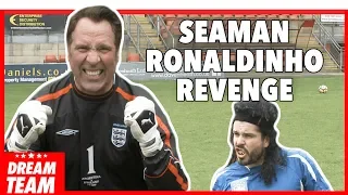 DAVID SEAMAN GETS REVENGE ON RONALDINHO