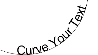 Two Ways to Curve Text with Inkscape