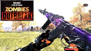 Cod: Black ops cold war zombies solo outbreak Ak-47 gameplay , rtx 4080 (no commentary)