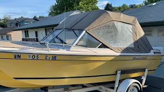 1977 Bayliner restoration pt 2