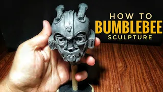 How to make Bumblebee 2018 sculpture