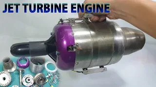 What's inside Jet Turbine Engine RC Plane