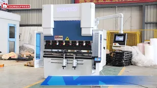 Full Electric Servo Cnc press brake with DELEM DA53T 4+1 Axis 1.6metal press brake 50ton With DA53T