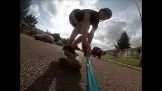 longboarding. with the GoPro Hero 3