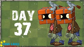 Plants vs Zombies 2 - Modern Day - Day 37 [Brickhead Zombie] No Premium